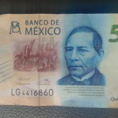 Otro billete falso, tenga cuidado