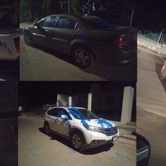 Vandalizan seis vehículos en Camporeal.