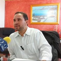 Anuncia ante medios la separación del cargo de recaudador el Lic Pacheco ante los hechos familiares