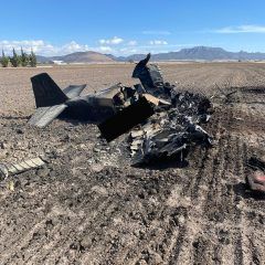 Desplome de avioneta. Dos persona fallecidas.