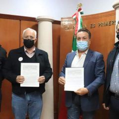 Celebro la firma de convenio entre el Gobierno Municipal y el Tecnológico Nacional de México Campus Cuauhtémoc.