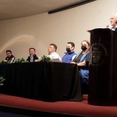 Acude Alcalde de Cuauhtémoc a informe del Presidente de la Asociación de Manzaneros