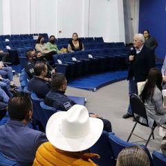Centro Estatal de Control de Confianza se reúne con representantes de Municipios, en Cuauhtémoc