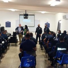 Capacitan a policías municipales de Cuauhtémoc, por parte del Consulado de los Estados Unidos de Norteamérica