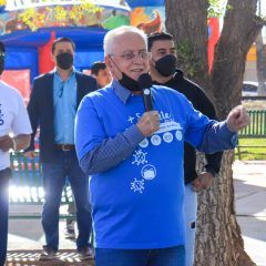 Alcalde de Cuauhtémoc da salida a carrera por el autismo