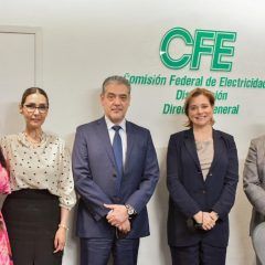 Logra Gobernadora diversos acuerdos tras reunión con CFE en la Ciudad de México