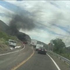 Asesinan a comandante de la Fiscalía y a su escolta en carretera de Nuevo Casas Grandes, más muertos tras repeler agresión.