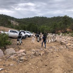 El Ejército Mexicano ha llevado a cabo diversas acciones en el poblado de Cerocahui Mpio Urique, Chih.