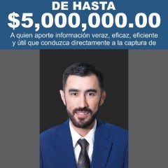 Ofrece FGE recompensa de 5 mdp para capturar a “CEO Aras”