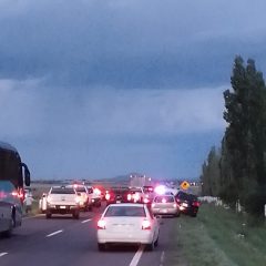 Trailero genera persecución tras choque con un auto en el entronque a Cusih, iba intoxicado