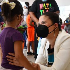 Inaugura Geo Bujanda Veraneada 2022 en el Centro Comunitario San Martin