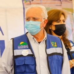 Dan banderazo de arranque al Polideportivo II, en Cuauhtémoc