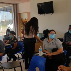Se capacita personal de la Unidad de Protección Civil Municipal en “Eventos de concentración masiva”
