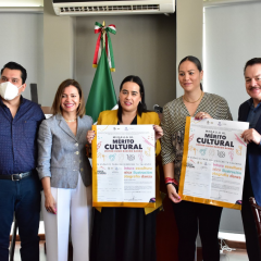 Invitan Congreso del Estado y la Secretaría de Cultura a participar en la Convocatoria al Mérito Cultural