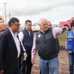 Atiende Alcalde contingencia por lluvia en Cuauhtémoc