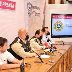 25 municipios esperan las precipitaciones más altas; Continúa alerta amarilla en el Estado–La Coordinación Estatal de protección Civil exhorta a la población a mantenerse informado a través de medios oficiales y seguir las medidas preventivas que emiten las autoridades