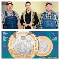 “Moneda conmemorativa a los menonitas”: Yesenia Reyes
