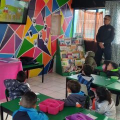 Impartió D.A.R.E., Pláticas de prevención en preescolar 10 de MayoEl tema fue abuso sexual infantil, cómo detectarlo y prevenirlo