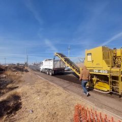 Inició la rehabilitación de la carpeta asfáltica en la Vialidad Venezuela, tramo que va de la Ingenierías a la avenida Tecnológico.