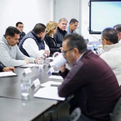 Se reúne mesa de seguridad ante mitin, fuga de delincuentes y muerte de 10 custodios en Juárez