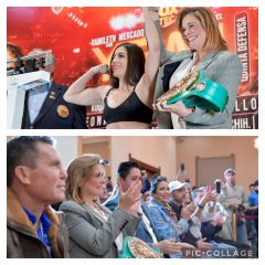 Aprueba el pesaje boxeadora cuauhtemense Yamileth Mercado para pelea de este sábado