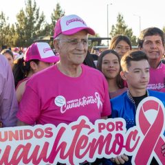 Agradece Alcalde unidad de cuauhtemenses para enviar mensaje de vida