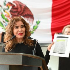 La contaminación no se resuelve con “venta” de engomados ecológicos: diputada María Antonieta.