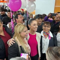 Estara Claudia Sheinbaum en Cuauhtémoc el día 3 de enero, será a las 3 de la tarde.