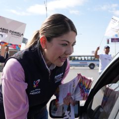 «Recibimos muchas quejas de corrupción en cruceros», dice Daniela Álvarez su visita a Juárez
