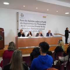 Mediante parlamento abierto, organizaciones derechohumanistas proponen perfil idóneo de la persona que ocupará por cinco años la CEDH