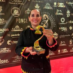 Recibe chef chihuahuense premio internacional en Dubai