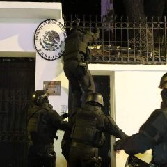 México rompe relaciones diplomáticas con Ecuador tras ataque a su embajada