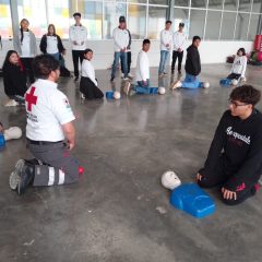Programa WATT de Seguridad Pública, reúne a jóvenes en su primera jornadaAprendieron sobre la reanimación cardiopulmonar con expertos de la Cruz Roja Mexicana