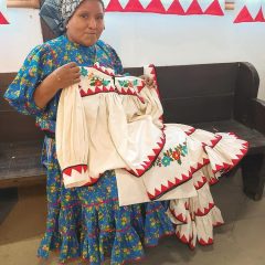 Destaca la artesana chihuahuense Eloísa Juárez Cruz en el Premio Iberoamericano de Textiles y Cestería 2024