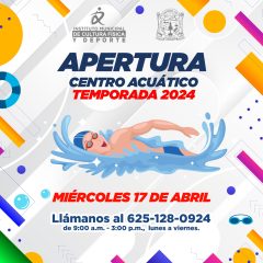 🌊🏊‍♂️ ¡ARRANCA LA TEMPORADA 2024 EN EL CENTRO ACUÁTICO DEL POLIDEPORTIVO «ELÍAS HUMBERTO PÉREZ HOLGUÍN»! 🌟💦
