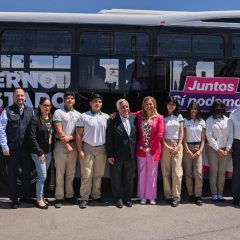 Arranca Gobernadora entrega de Tarjetas Juárez Bus