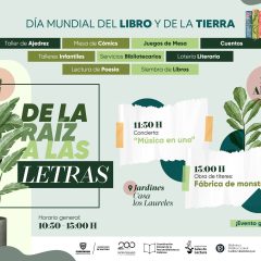 Invitan a conmemorar los días Mundial del Libro y de la Madre Tierra con el evento “De la Raíz a las Letras” –