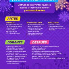 ¿Acudirás a la Feria de Santa Rita 2024? Sigue estas recomendaciones que emite la Coordinación Estatal de Protección Civil