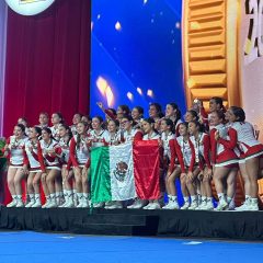 Obtienen estudiantes del Cobach campeonato mundial de porristas