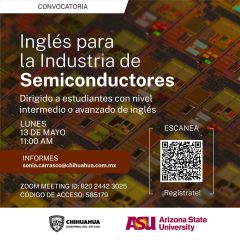 Convocan a inscribirse en curso de inglés técnico para la industria de semiconductores
