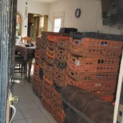 Tras cumplimentar órdenes de cateo, asegura FGE alrededor de 800 mil pesos de producto robado a panificadora