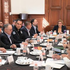 Encabeza Gobernadora análisis de operativos implementados en la entidad durante sesión de la Mesa de Seguridad