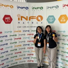 Ganan alumnas del Conalep Juárez lll medalla de oro en concurso internacional Infomatrix en Rumania