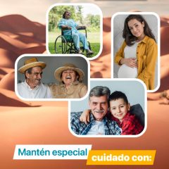 Emite Protección Civil recomendaciones ante altas temperaturas