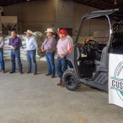 Inauguran vehículo utilitario de la Asociación Ganadera Local de Cusihuiriachi