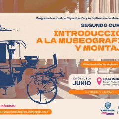 Invita Secretaría de Cultura al segundo curso «Introducción a la museografía y montaje»