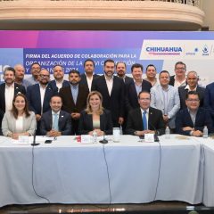 Suma Chihuahua más de 5 mil millones de pesos de inversión en infraestructura de agua potable: Maru Campos