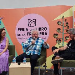 Se presentan los escritores Agustín García y Agustín Monsreal en la Felif