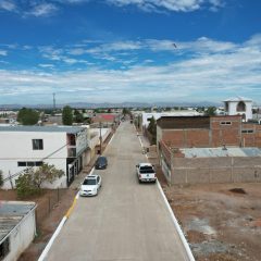 Inauguran pavimentación con inversión de 2 mdp, en la Emiliano Zapata, en Cuauhtémoc