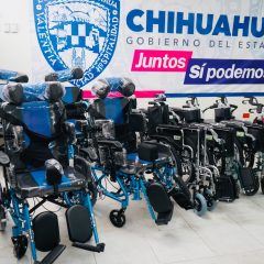 Entrega Bien Común 221 apoyos funcionales a personas con discapacidad